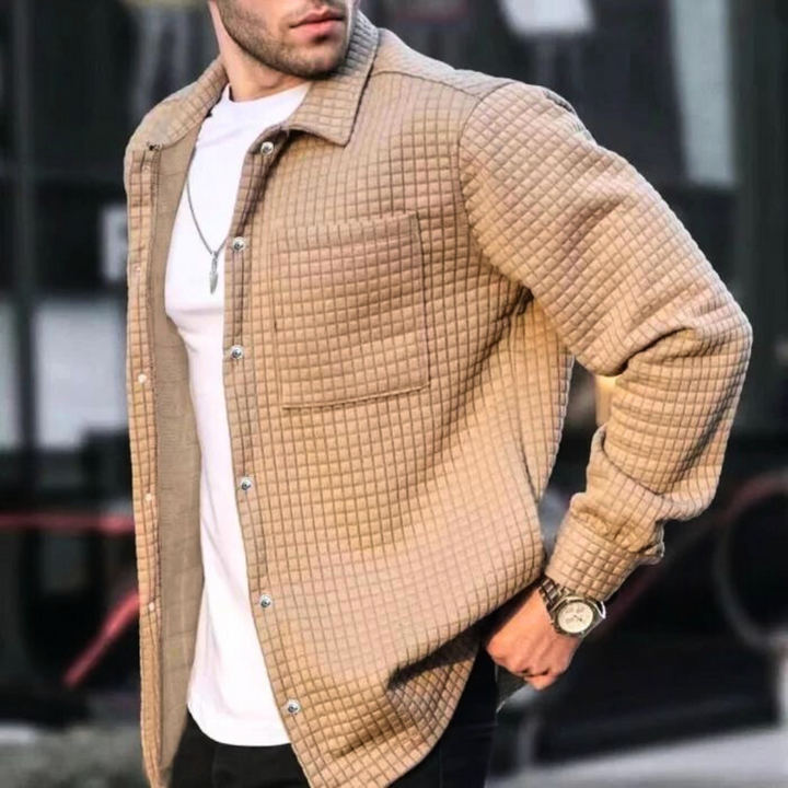 Carlos - Chaqueta Casual Elegante con Diseño Acolchado