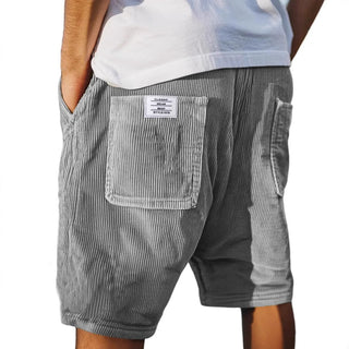 Victor | Elegantes Pantalones Cortos de Terciopelo