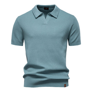 Amario | Camisa Polo Elegante de Manga Corta