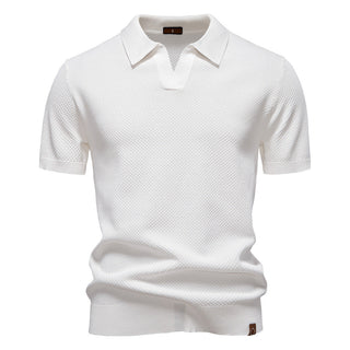 Amario | Camisa Polo Elegante de Manga Corta