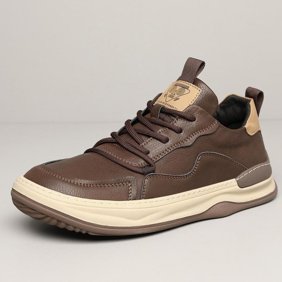Nobile Zapatilla Estilo Cuero Italiano