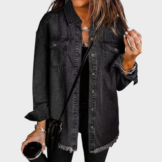 Morgana | Camisa Estilo Chaqueta Vaquera