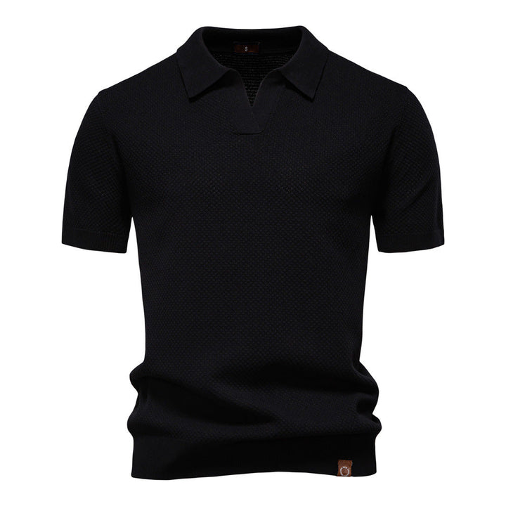 Amario | Camisa Polo Elegante de Manga Corta