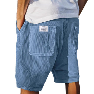 Victor | Elegantes Pantalones Cortos de Terciopelo