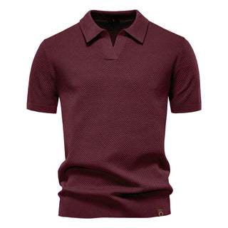 Amario | Camisa Polo Elegante de Manga Corta