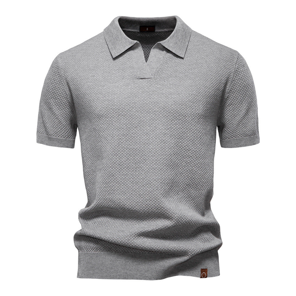 Amario | Camisa Polo Elegante de Manga Corta