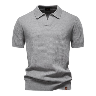 Amario | Camisa Polo Elegante de Manga Corta