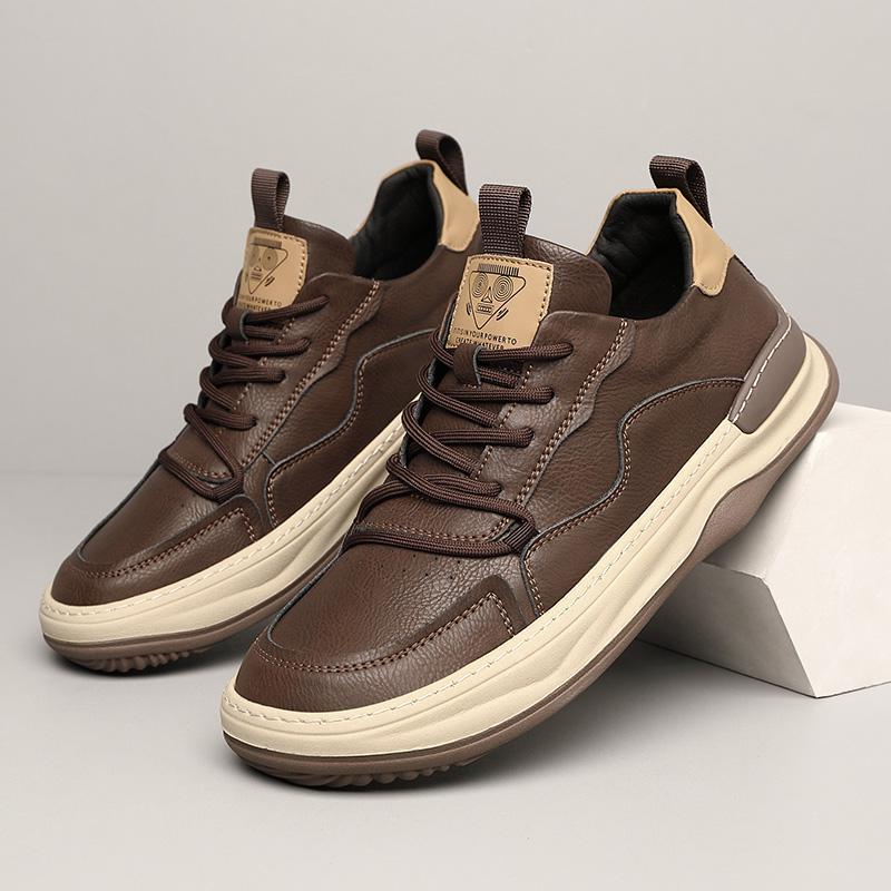 Nobile Zapatilla Estilo Cuero Italiano