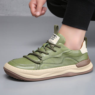 Nobile Zapatilla Estilo Cuero Italiano
