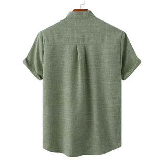 Amario | Modern Linen Blouse