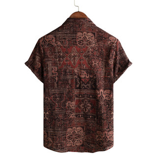 Camisa de Hombre Elegante de Manga Corta