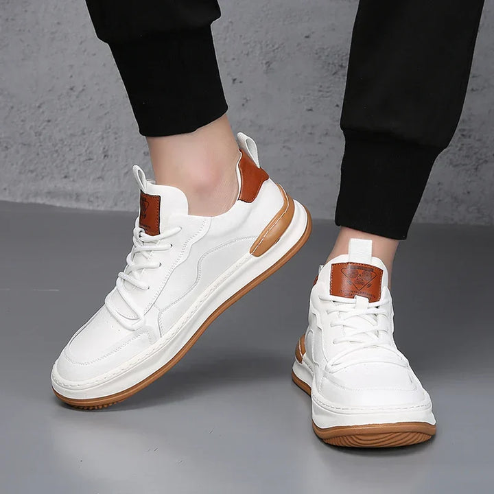 Nobile Zapatilla Estilo Cuero Italiano