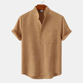 Amario | Modern Linen Blouse