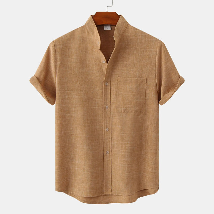 Amario | Modern Linen Blouse