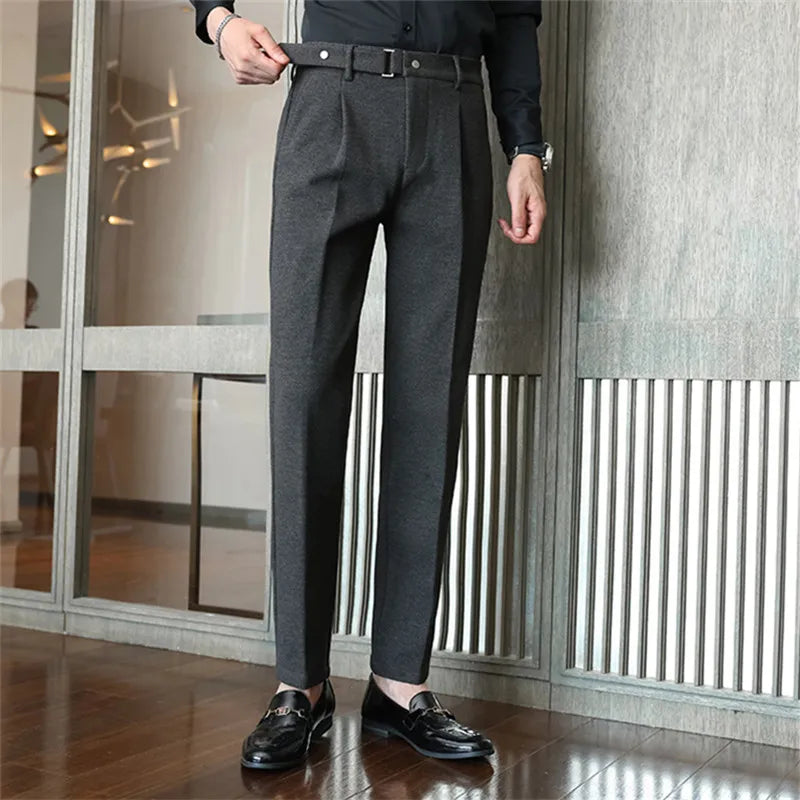 Elegantes Pantalones de Lana