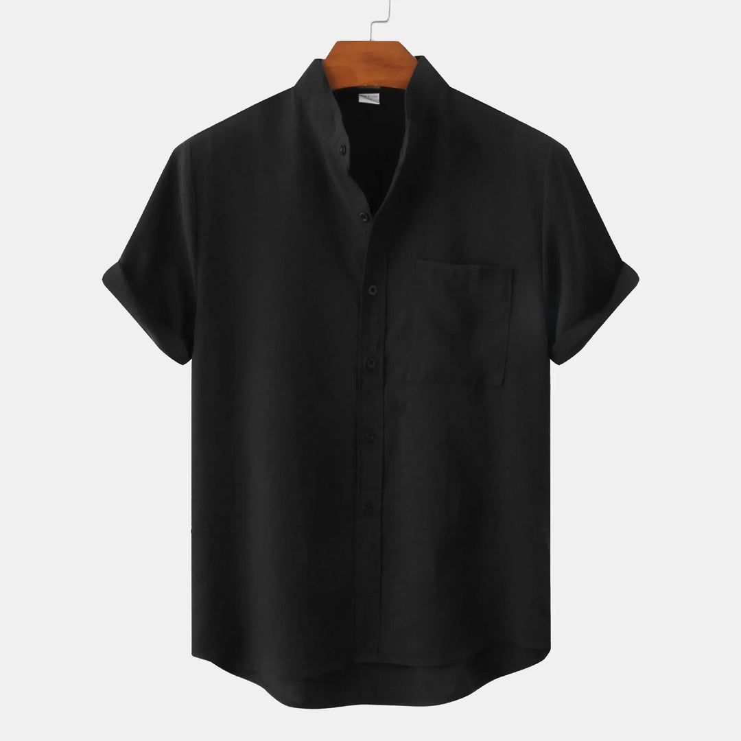 Amario | Modern Linen Blouse