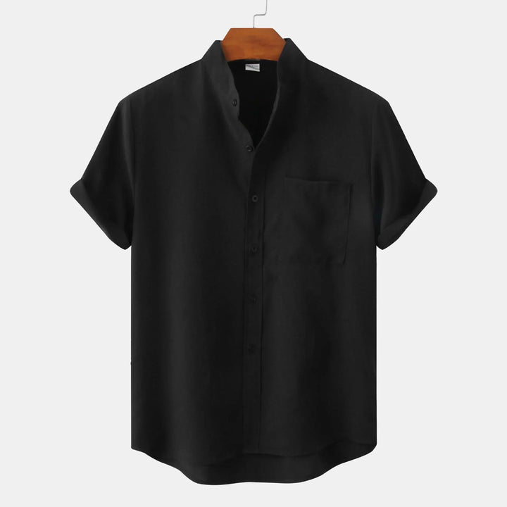 Amario | Modern Linen Blouse