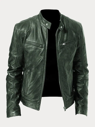 Gaspard - Chaqueta Casual de Cuero