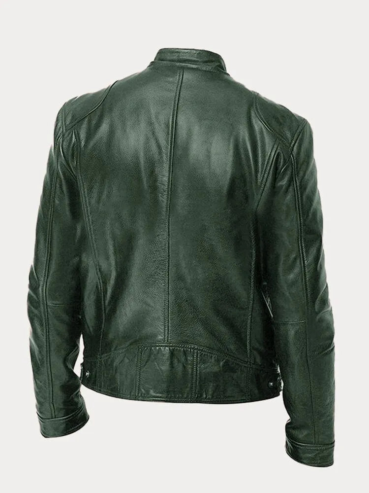 Gaspard - Chaqueta Casual de Cuero