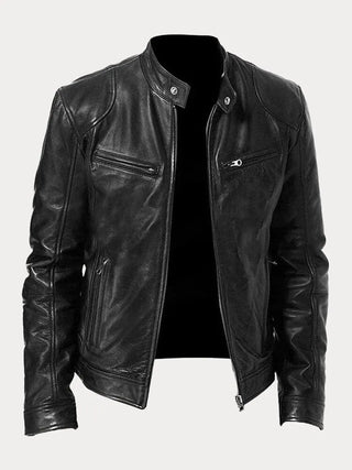 Gaspard - Chaqueta Casual de Cuero
