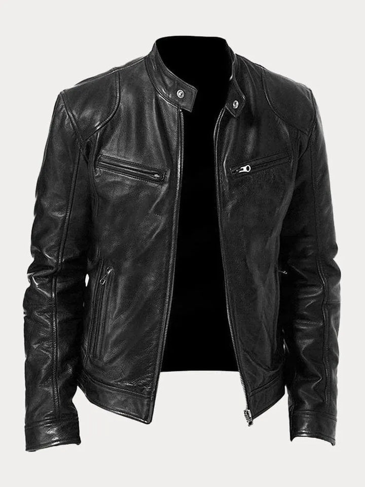 Gaspard - Chaqueta Casual de Cuero