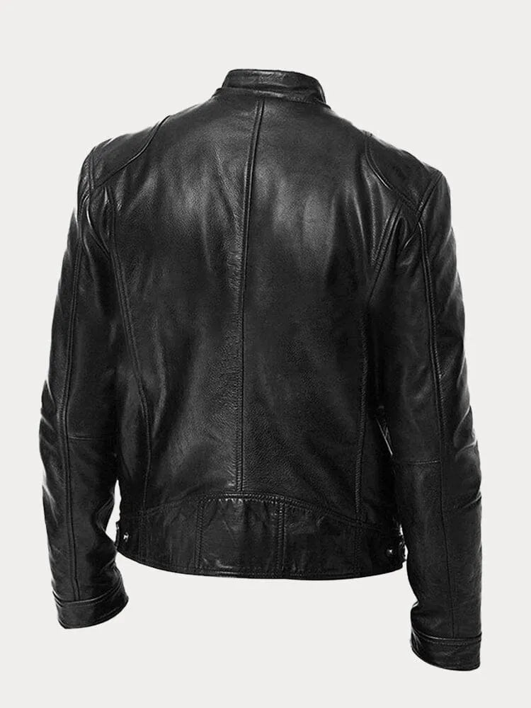 Gaspard - Chaqueta Casual de Cuero