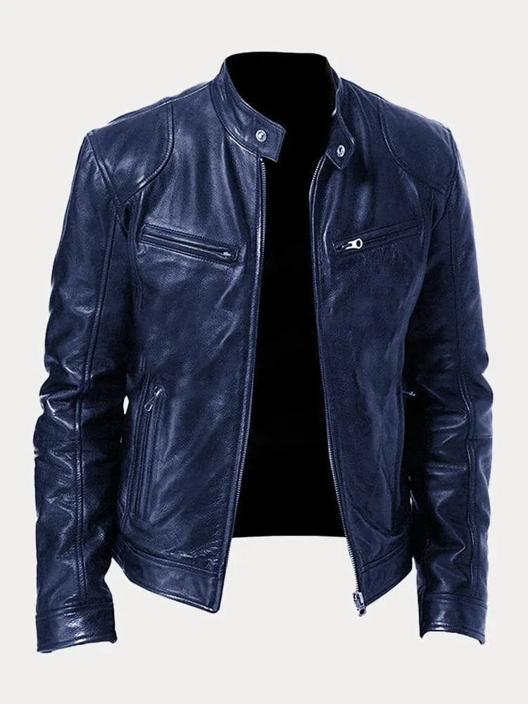 Gaspard - Chaqueta Casual de Cuero