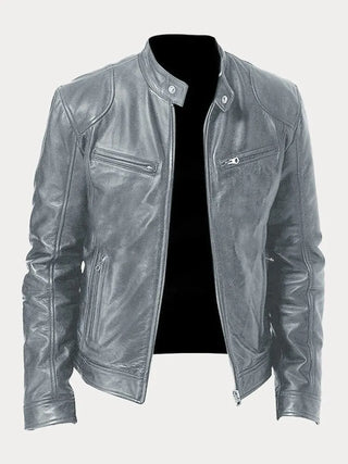 Gaspard - Chaqueta Casual de Cuero