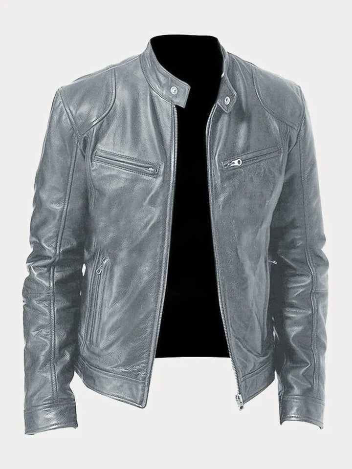 Gaspard - Chaqueta Casual de Cuero