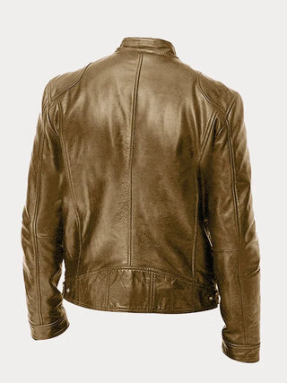 Gaspard - Chaqueta Casual de Cuero