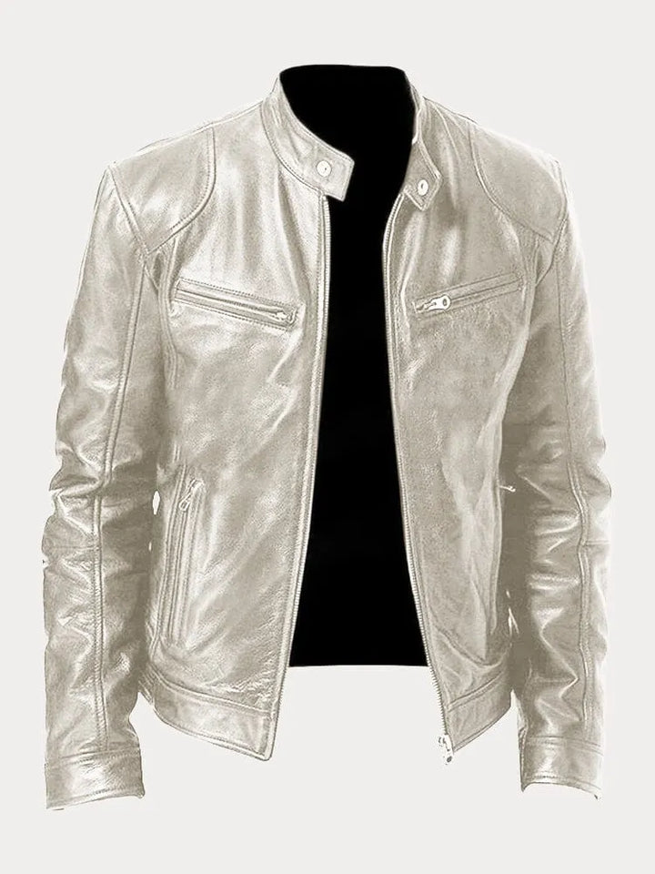 Gaspard - Chaqueta Casual de Cuero