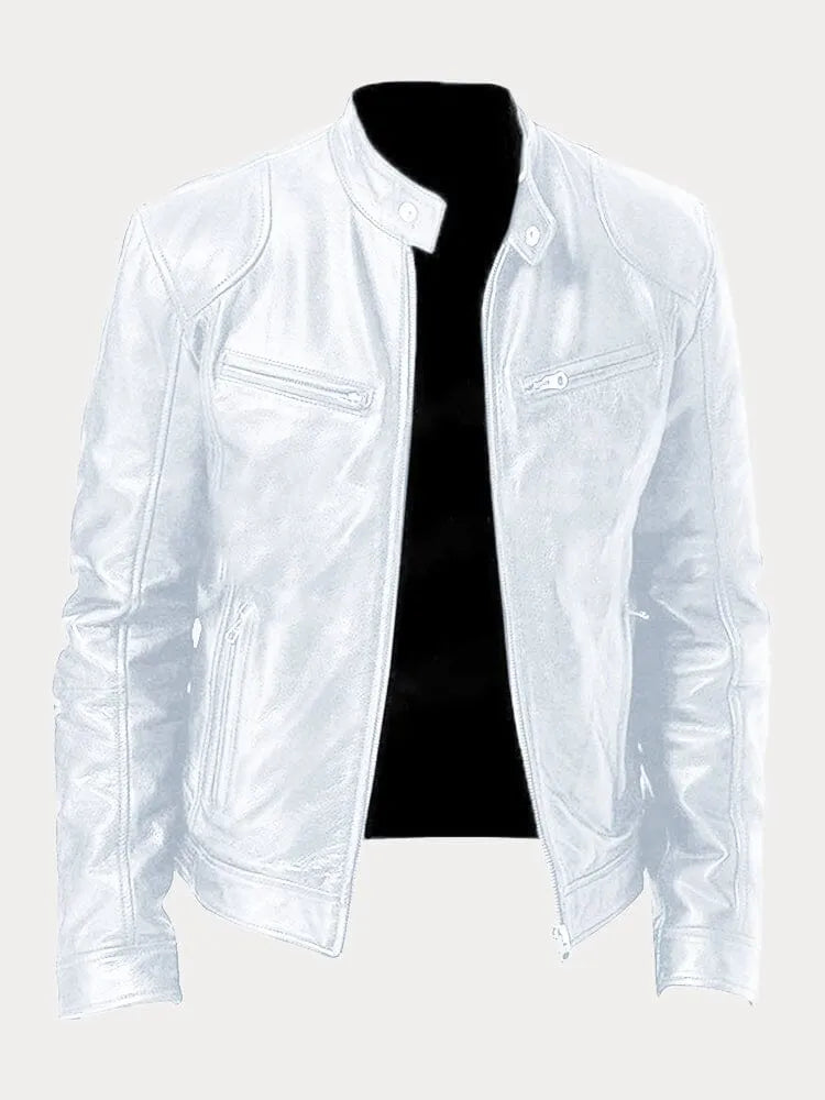Gaspard - Chaqueta Casual de Cuero