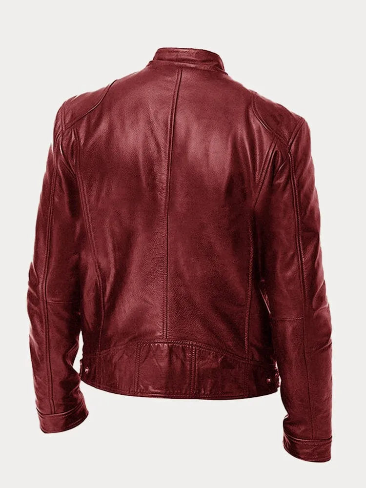 Gaspard - Chaqueta Casual de Cuero