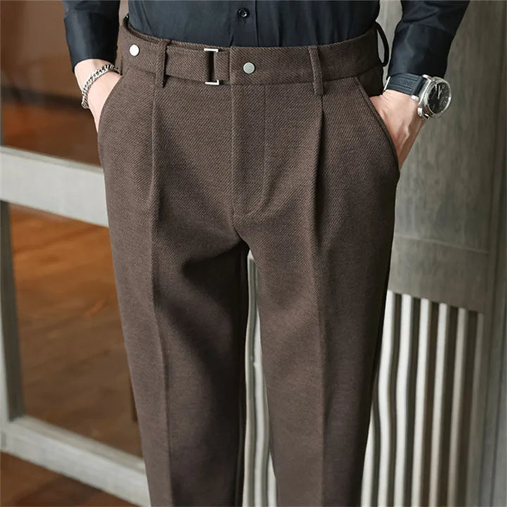 Elegantes Pantalones de Lana