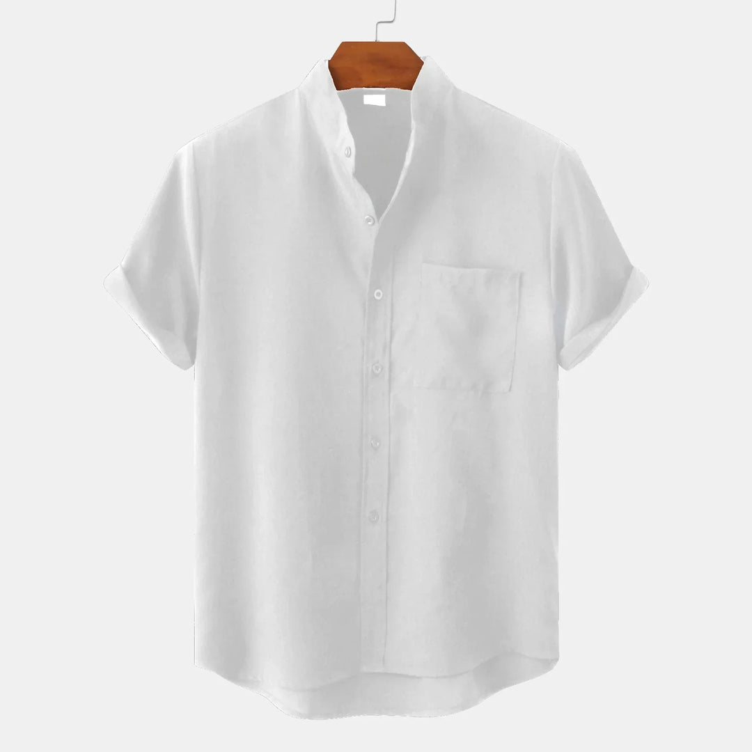 Amario | Modern Linen Blouse