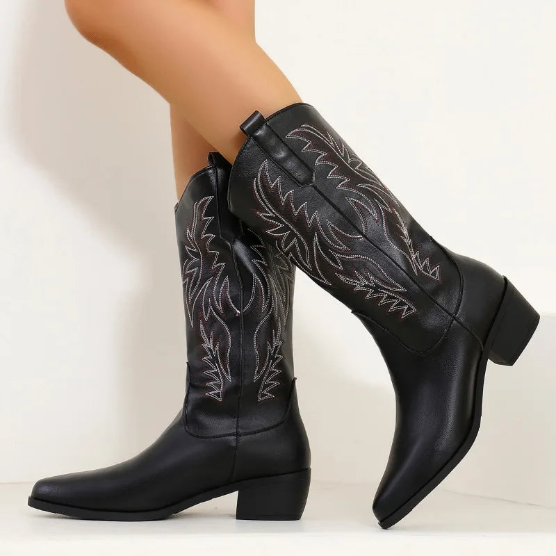 Snow | Botas de vaquero ortopédicas con soporte