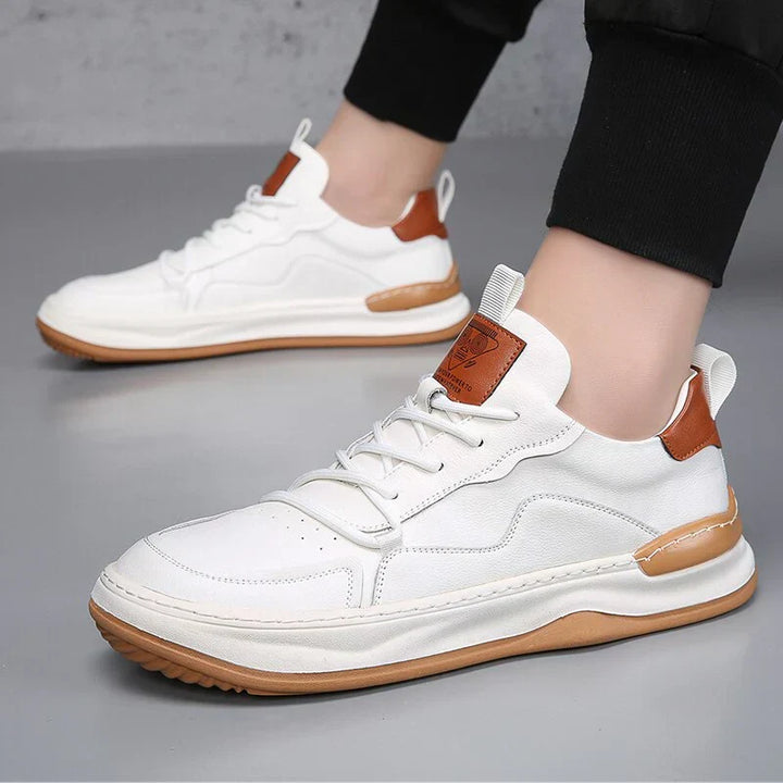 Nobile Zapatilla Estilo Cuero Italiano