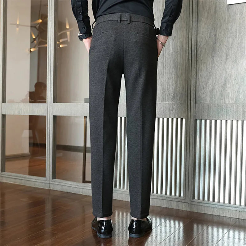 Elegantes Pantalones de Lana