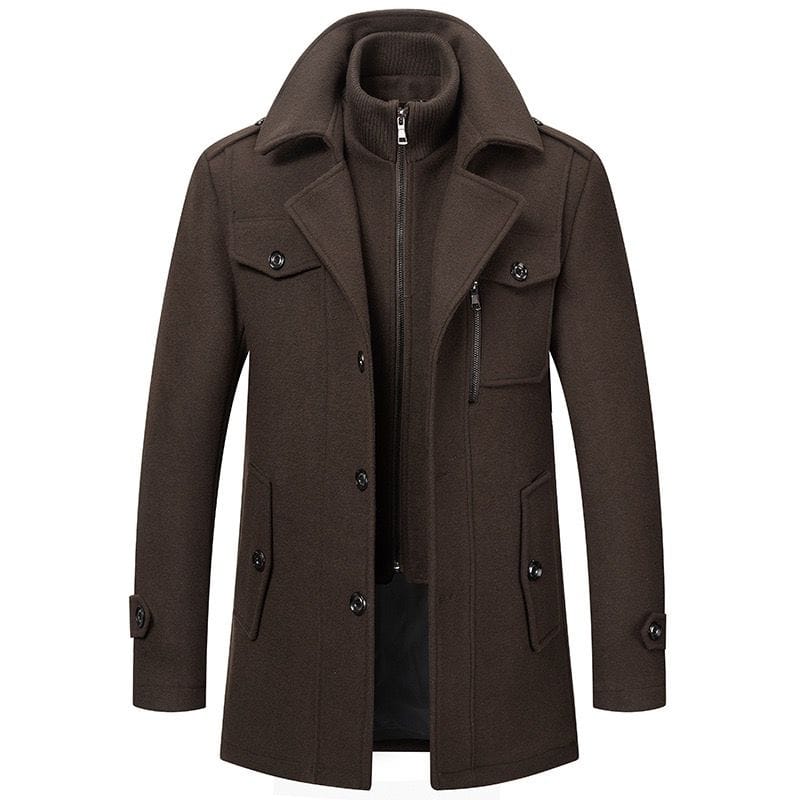 Max's Classic Gentleman Overcoat