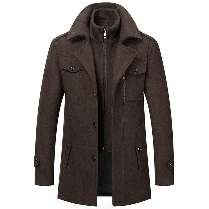 Max's Classic Gentleman Overcoat