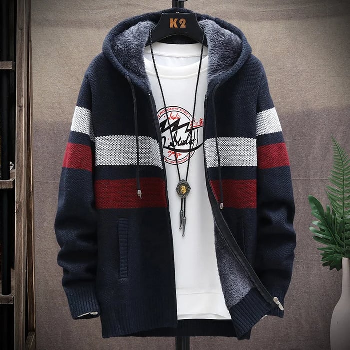 Harrison - Sudadera con capucha moderna para hombres
