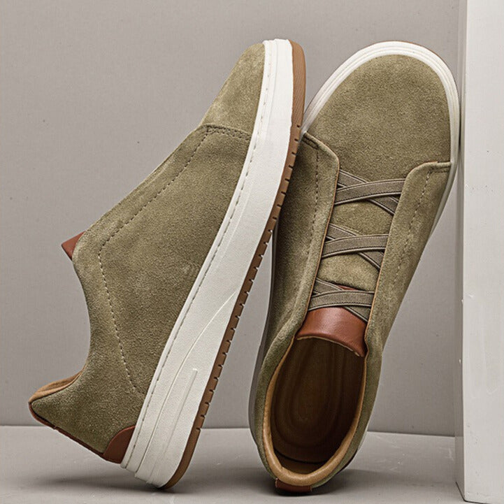 Zapatillas Casual Lupo de Cuero de Vaca