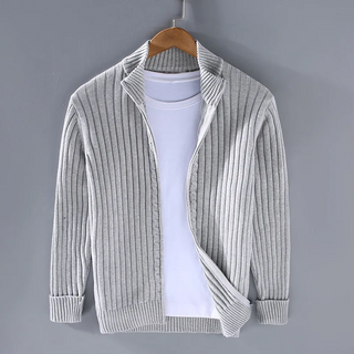 Ruben | Chaqueta Casual de Punto con Cremallera