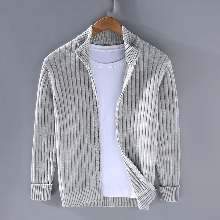 Ruben | Chaqueta Casual de Punto con Cremallera