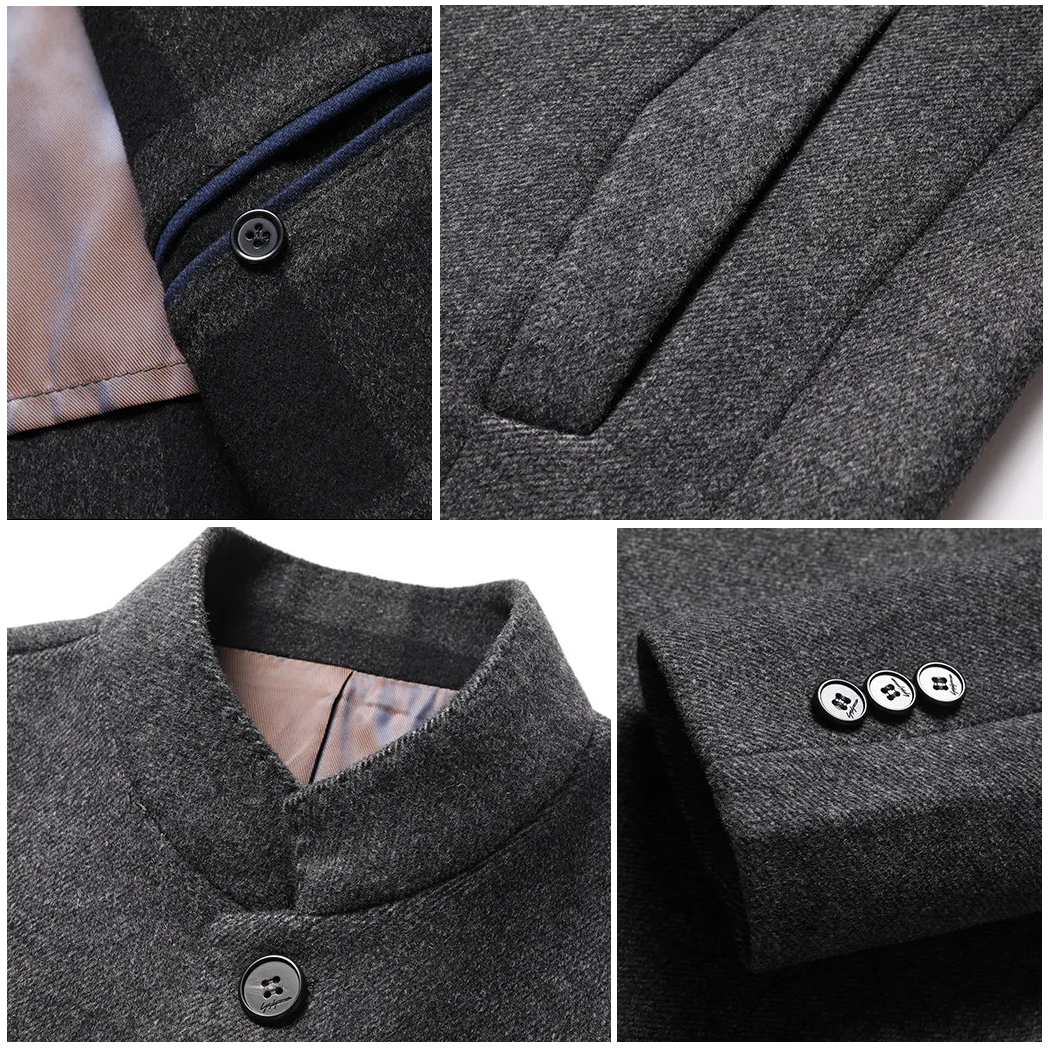 Leonzio | Chaqueta de Invierno Impermeable para Hombre con Aislamiento Premium