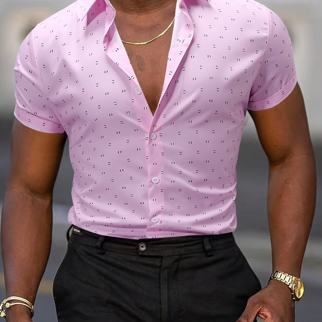 Giulio | Camisa de verano con diseño estampado