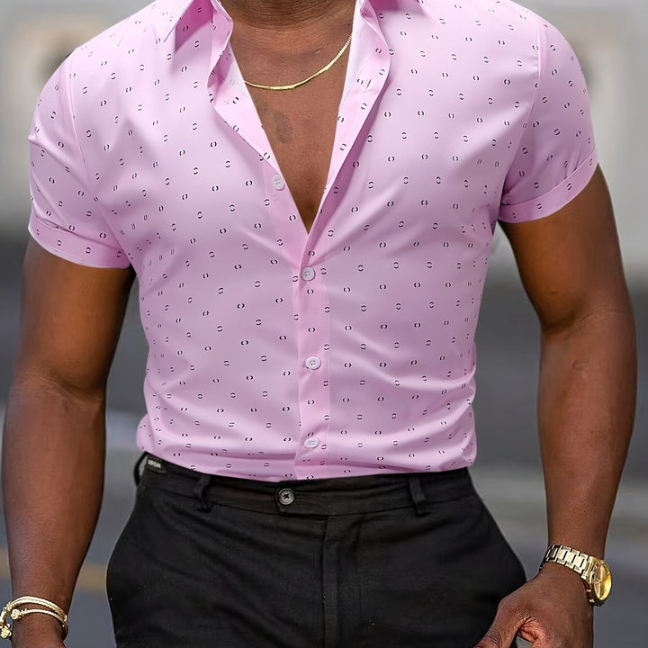 Giulio | Camisa de verano con diseño estampado
