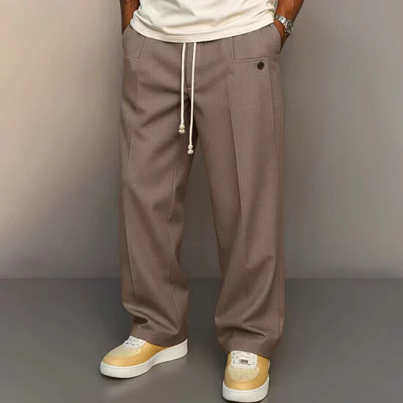 ARVID | Pantalones Casual de Tela