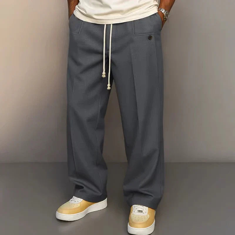 ARVID | Pantalones Casual de Tela
