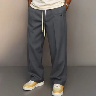 ARVID | Pantalones Casual de Tela
